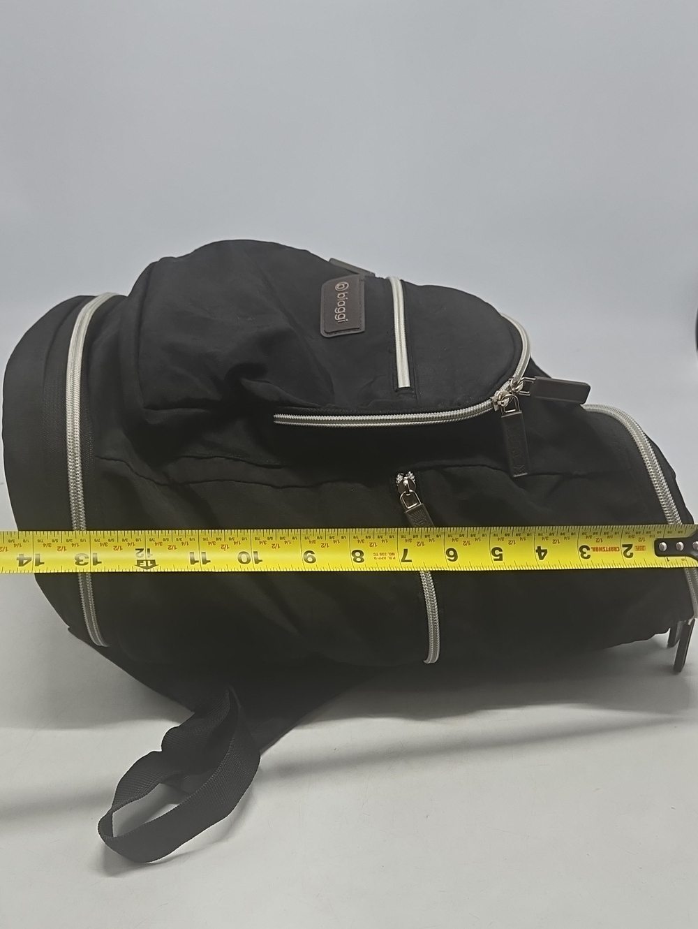Biaggi Zipsak Backpack on the Go Black - Picture 6 of 11
